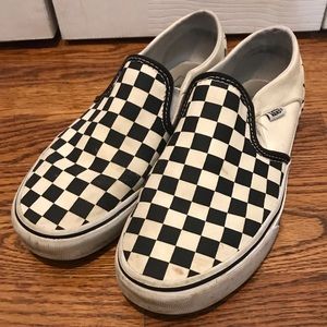 Checkered Vans